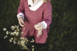 cropped shot of girl picking wildflowers in field 2022 03 04 01 53 14 utc